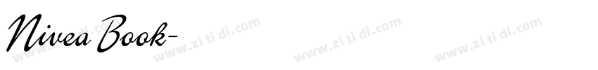 Nivea Book字体转换
